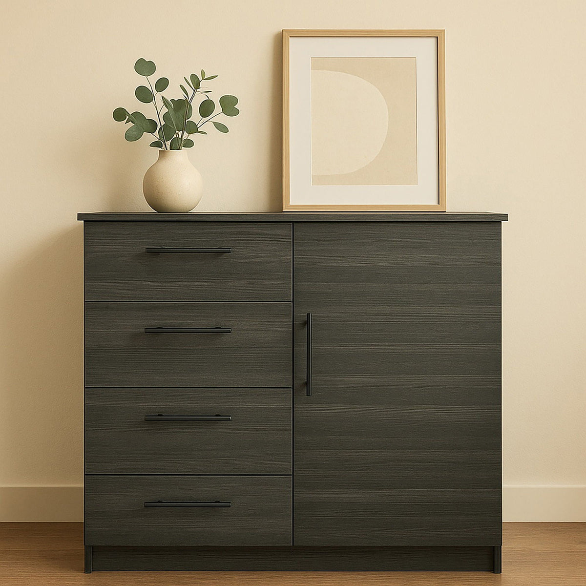Robin Gentleman’s Chest with Extra Deep Storage - Dark Gray or White