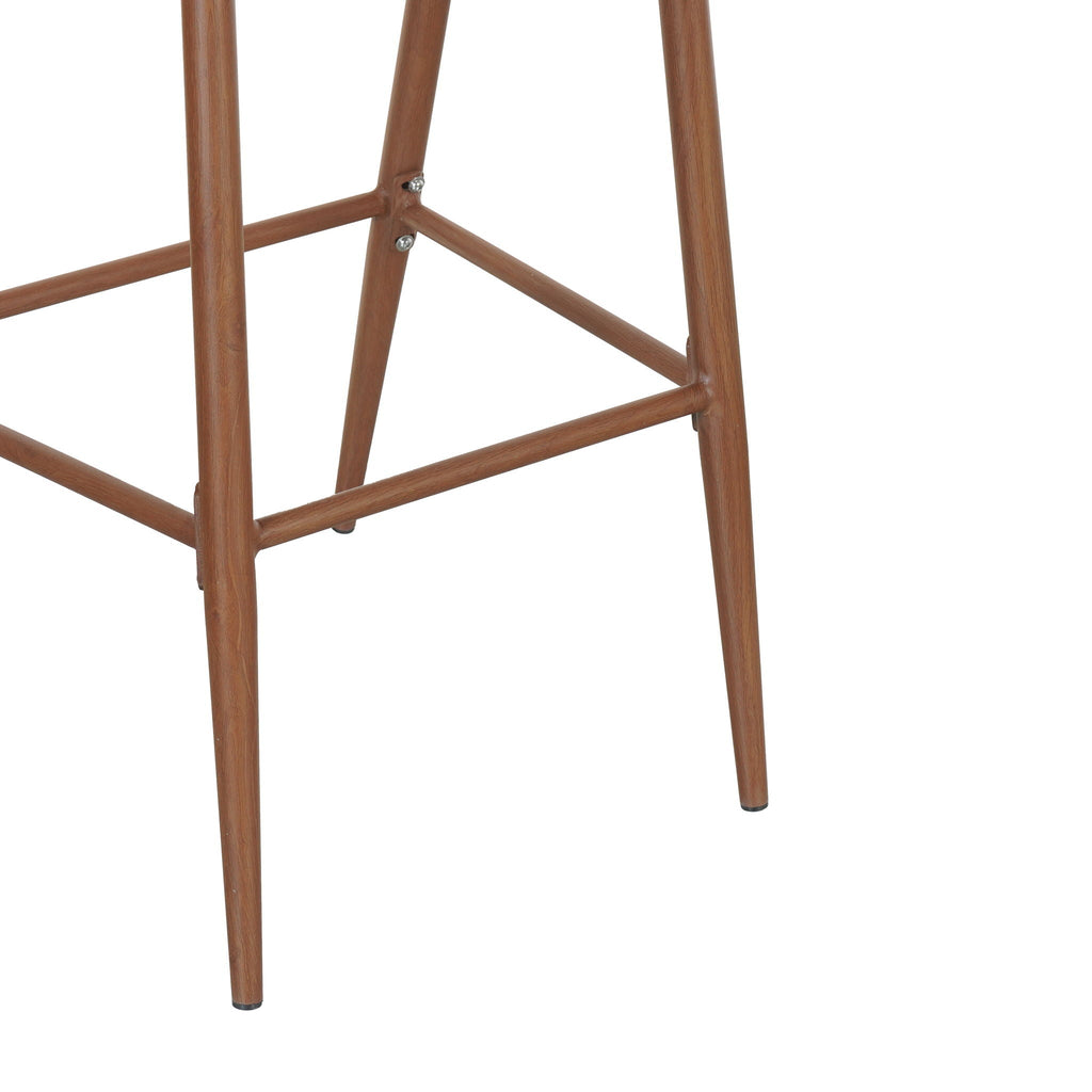 Outdoor 26" Counter Height Metal Frame Counter Stools