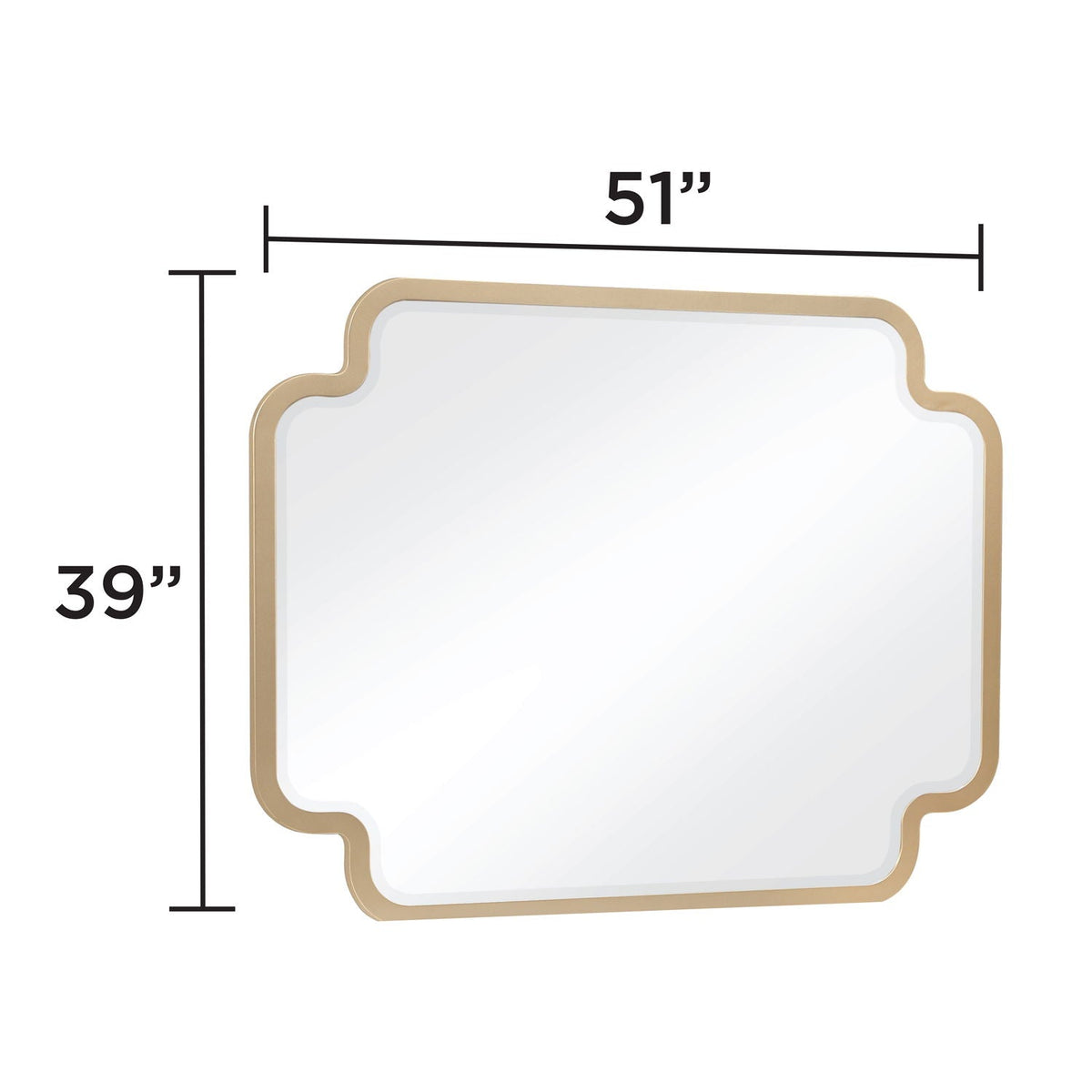 Lexington Bedroom Mirror - Beige