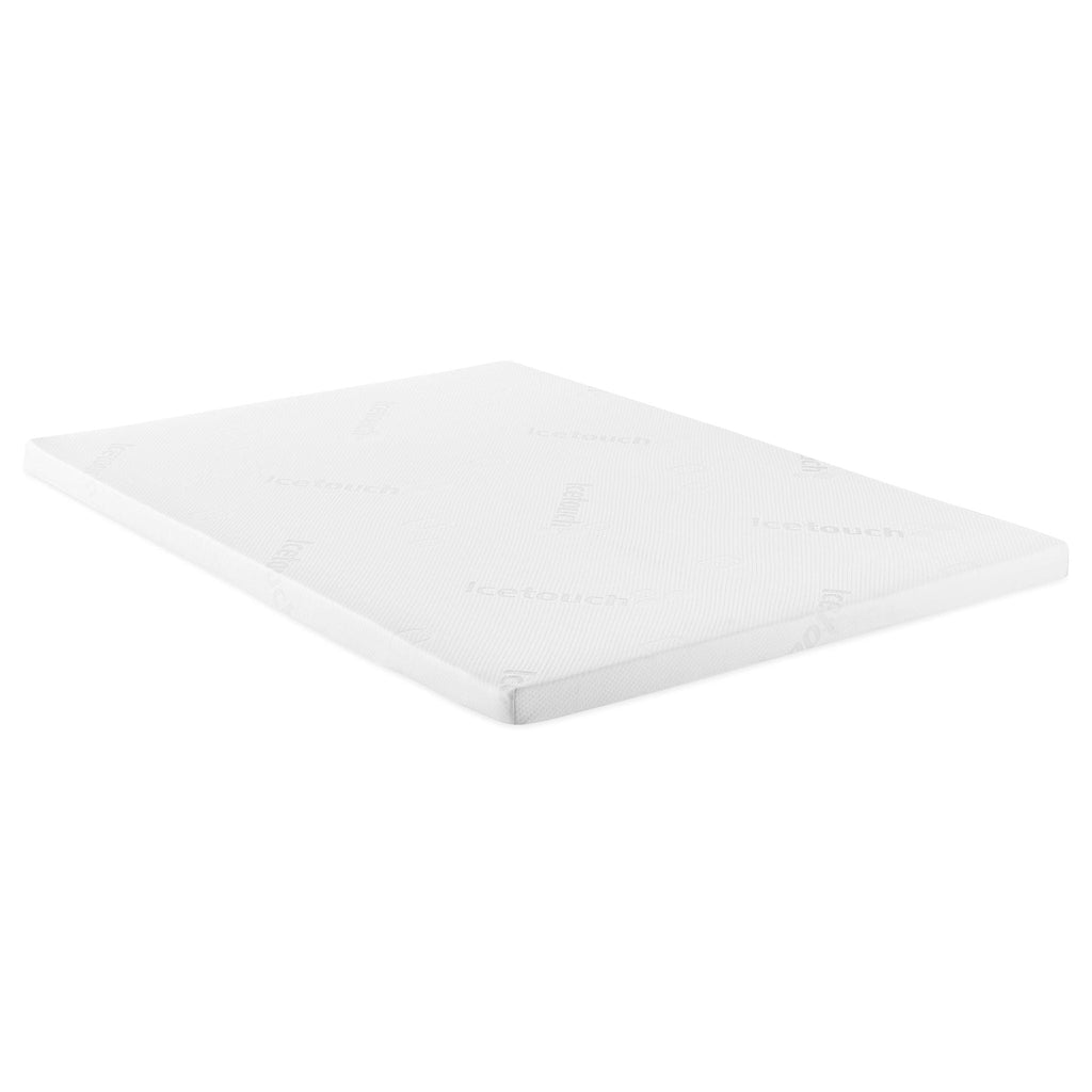 Cascade 3-inch Twin Cool Memory Foam Mattress Topper