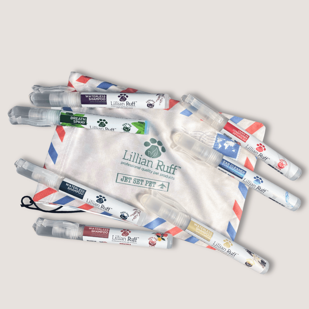Lillian Ruff "Jet Set Pet" Travel Kit for Dogs