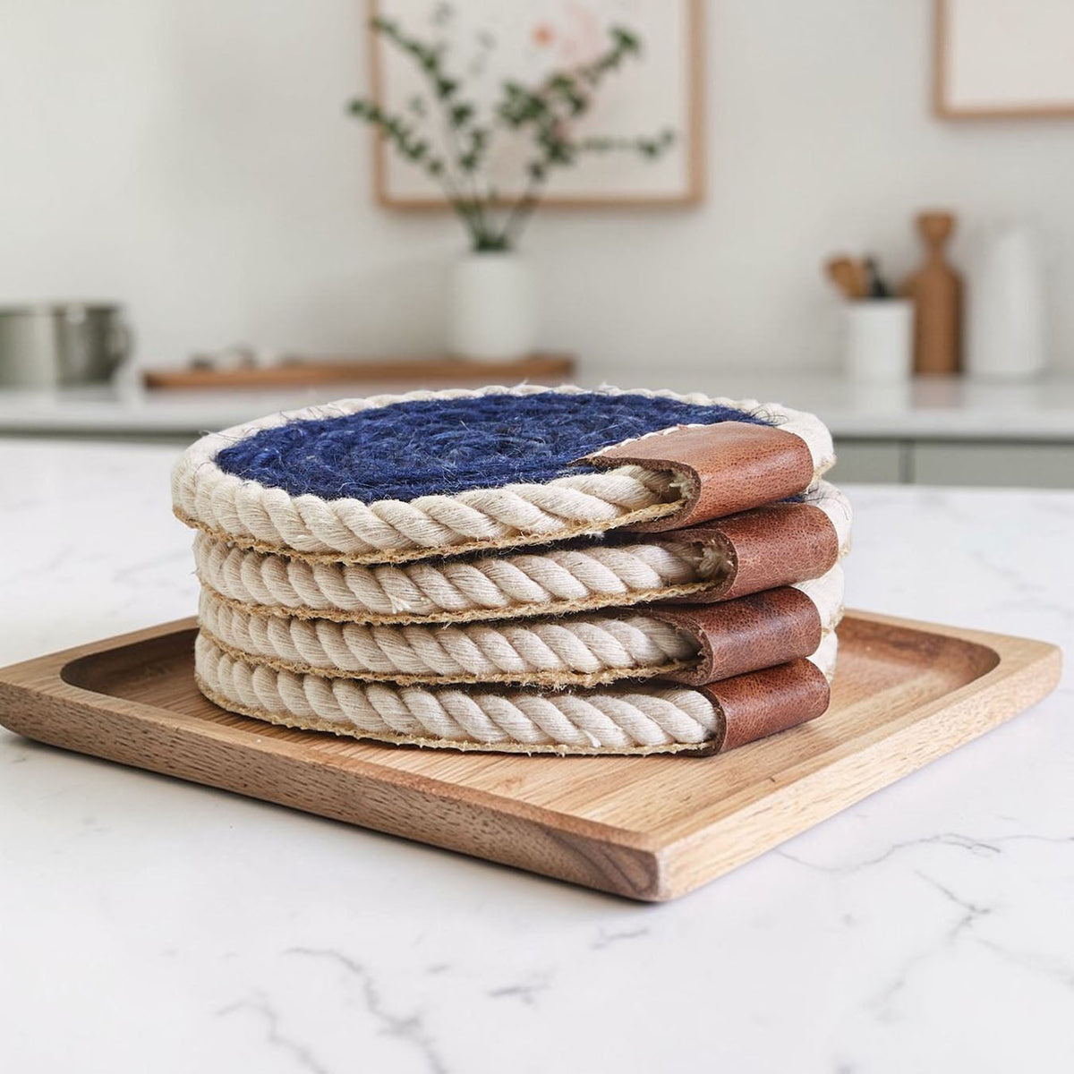 Nautical Rope Braided Coaster