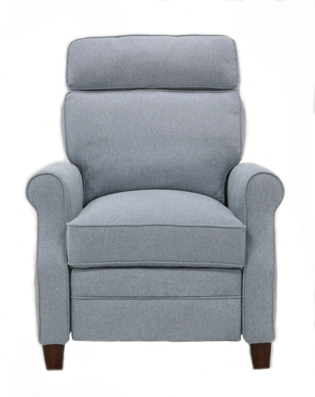 Owen - Recliner-Push Through The Arms Janelle-Slate - Gray