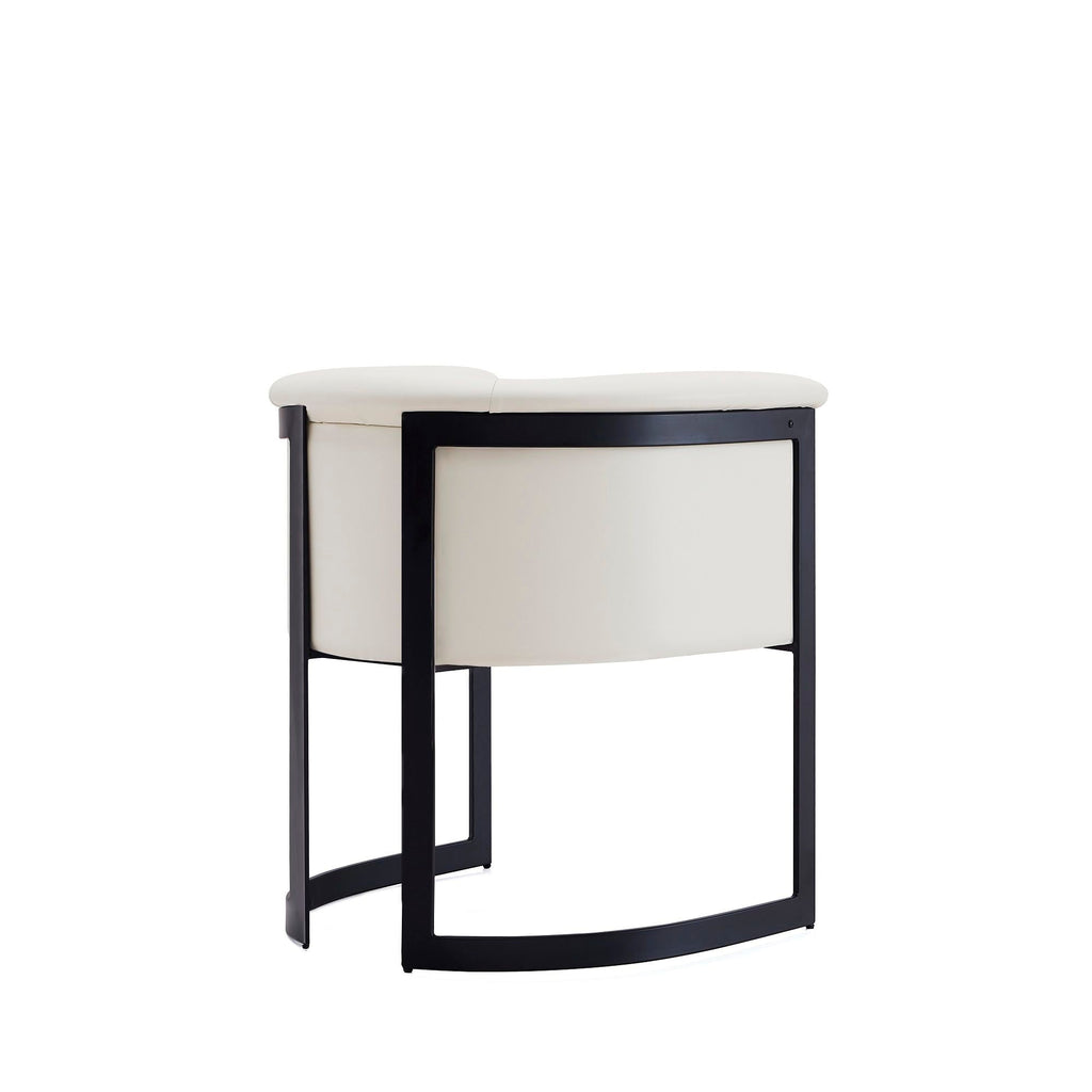 Corso Dining Chair with Modern Metal Frame - Available in Beige, Light Brown, Dark Gray
