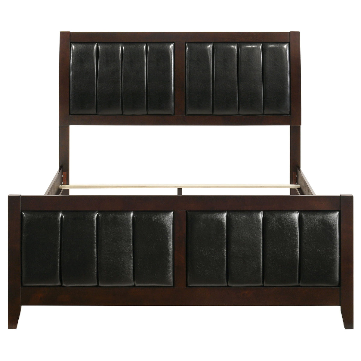 Carlton Wood Queen Panel Bed Cappuccino