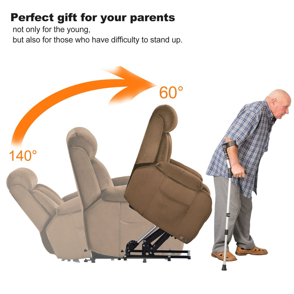 Lift Chair Recliner Power Remote Control - Brown