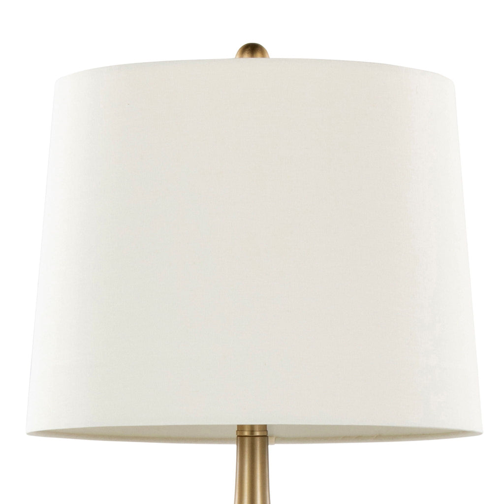 Pebble Contemporary Table Lamp Set with 3-Way Switch - Gold