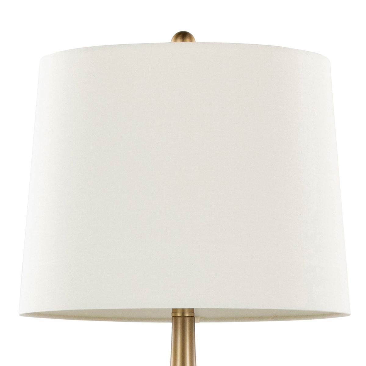 Pebble Contemporary Table Lamp Set with 3-Way Switch - Gold