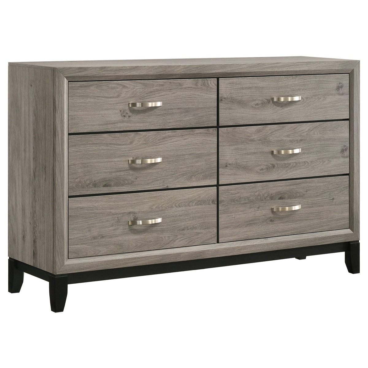 Valen Four-piece Eastern King Bedroom Set Light Taupe