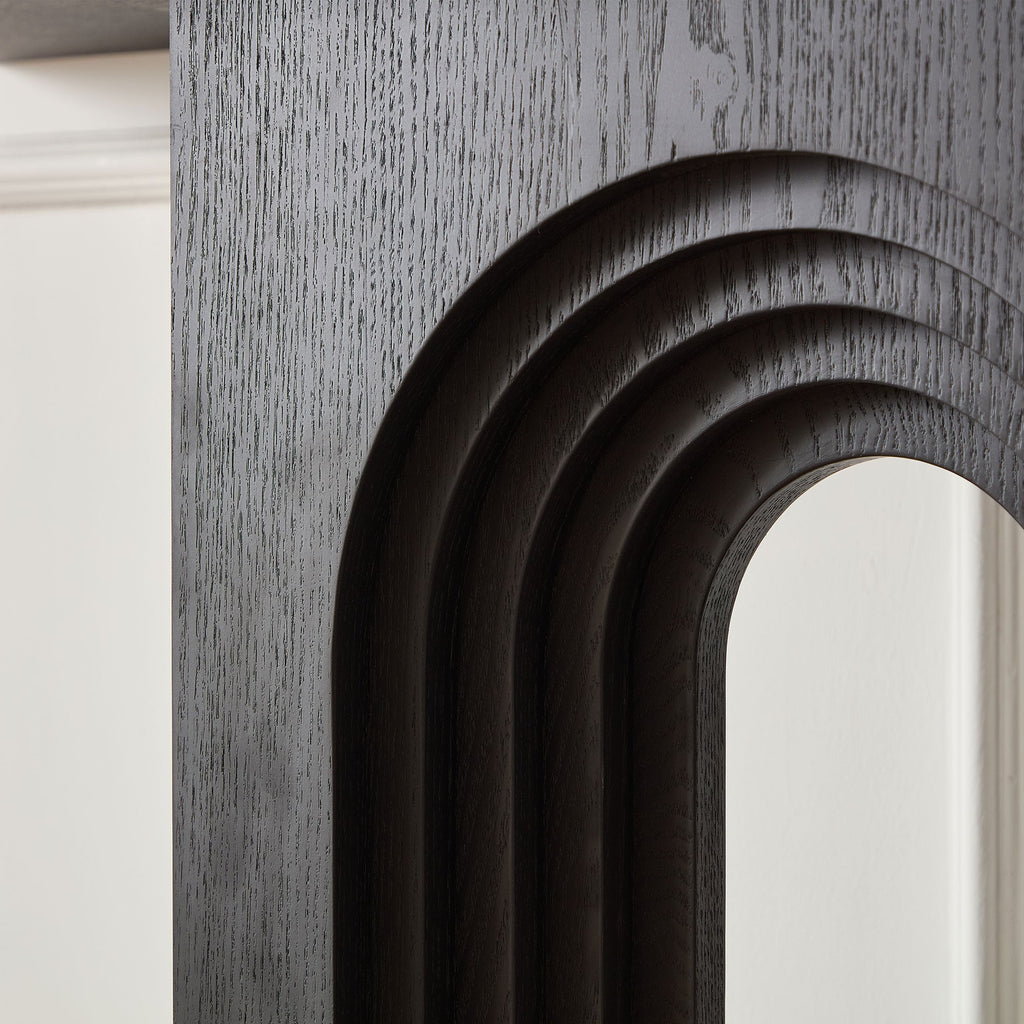 47.24 Inch Console Table with Loopback Design - MDF