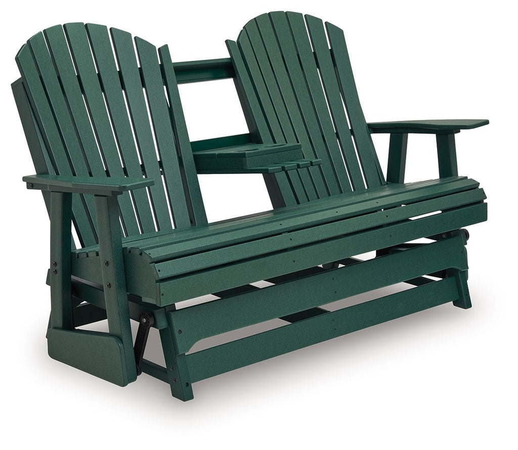 Shell Beach - Loveseat Glider - Green
