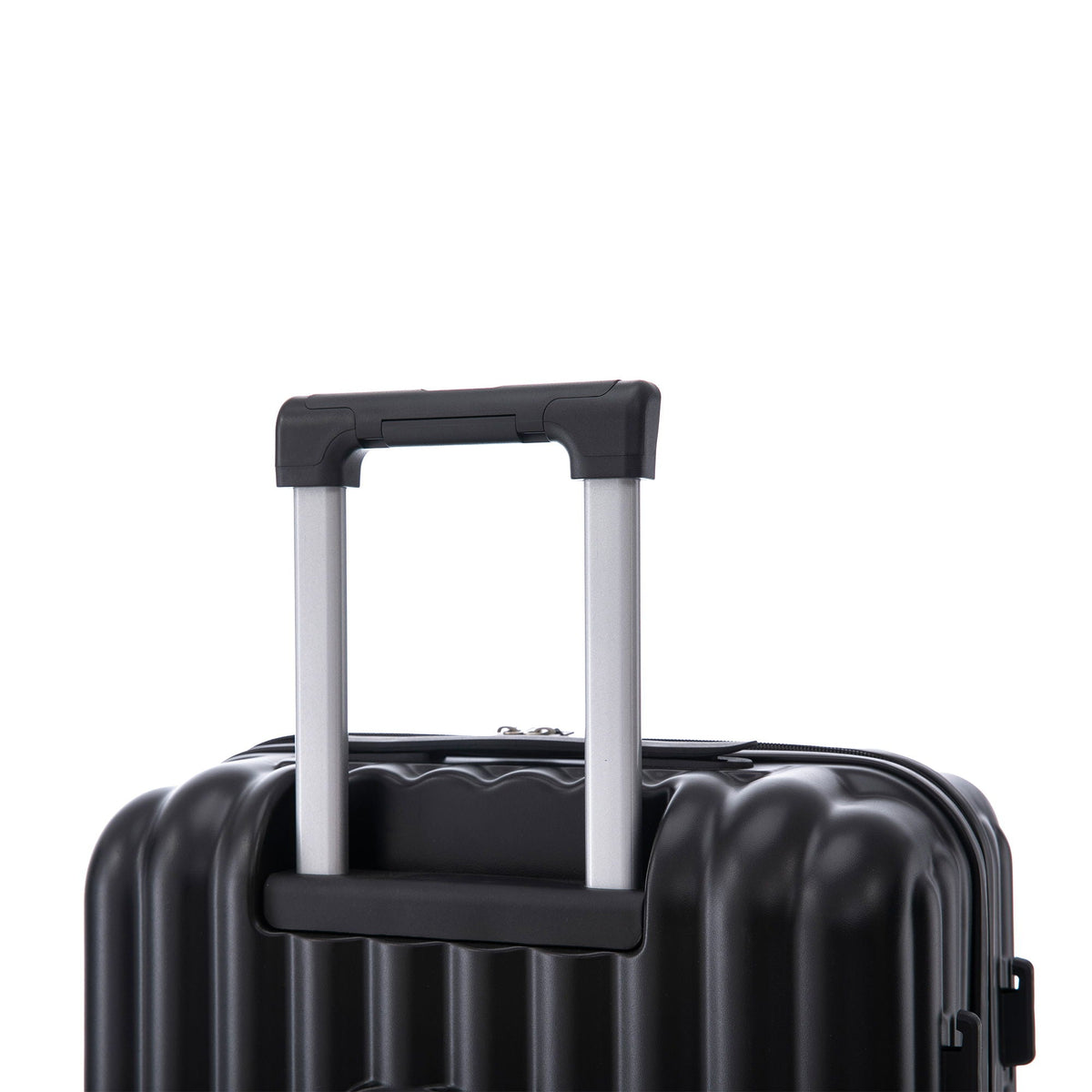 Spinner Wheel Luggage Set with USB Port and Holders - Pink, Black, Green