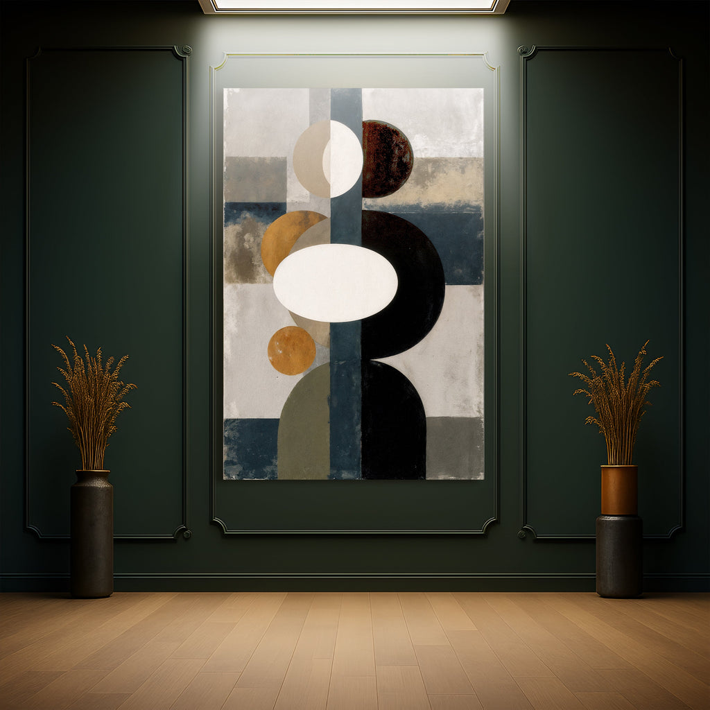 Abstract Contemporary Geometry Wall Art