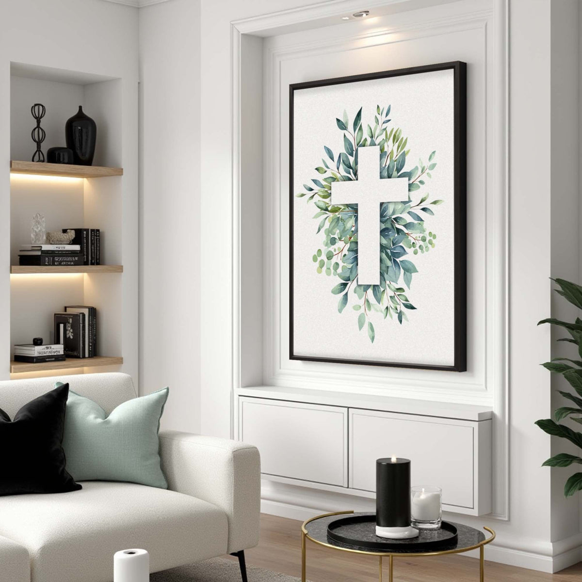 Evergreen Cross Faith Wall Art