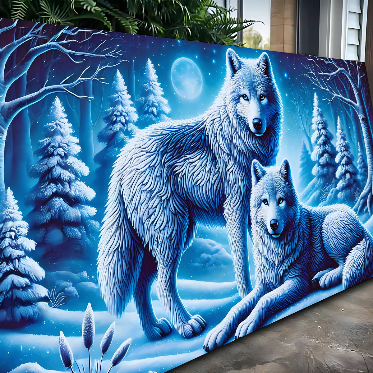 Wolves Wall Art II