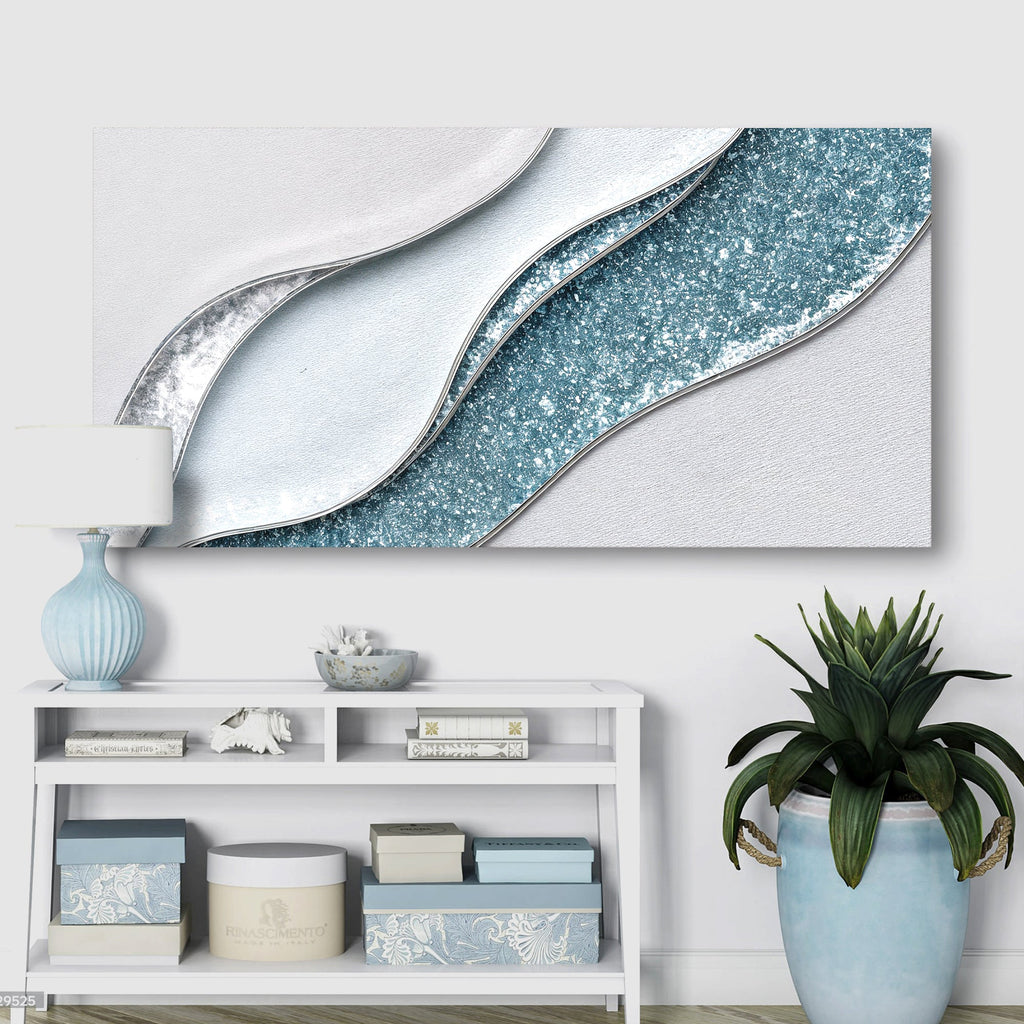 Lighter Waves Wall Art