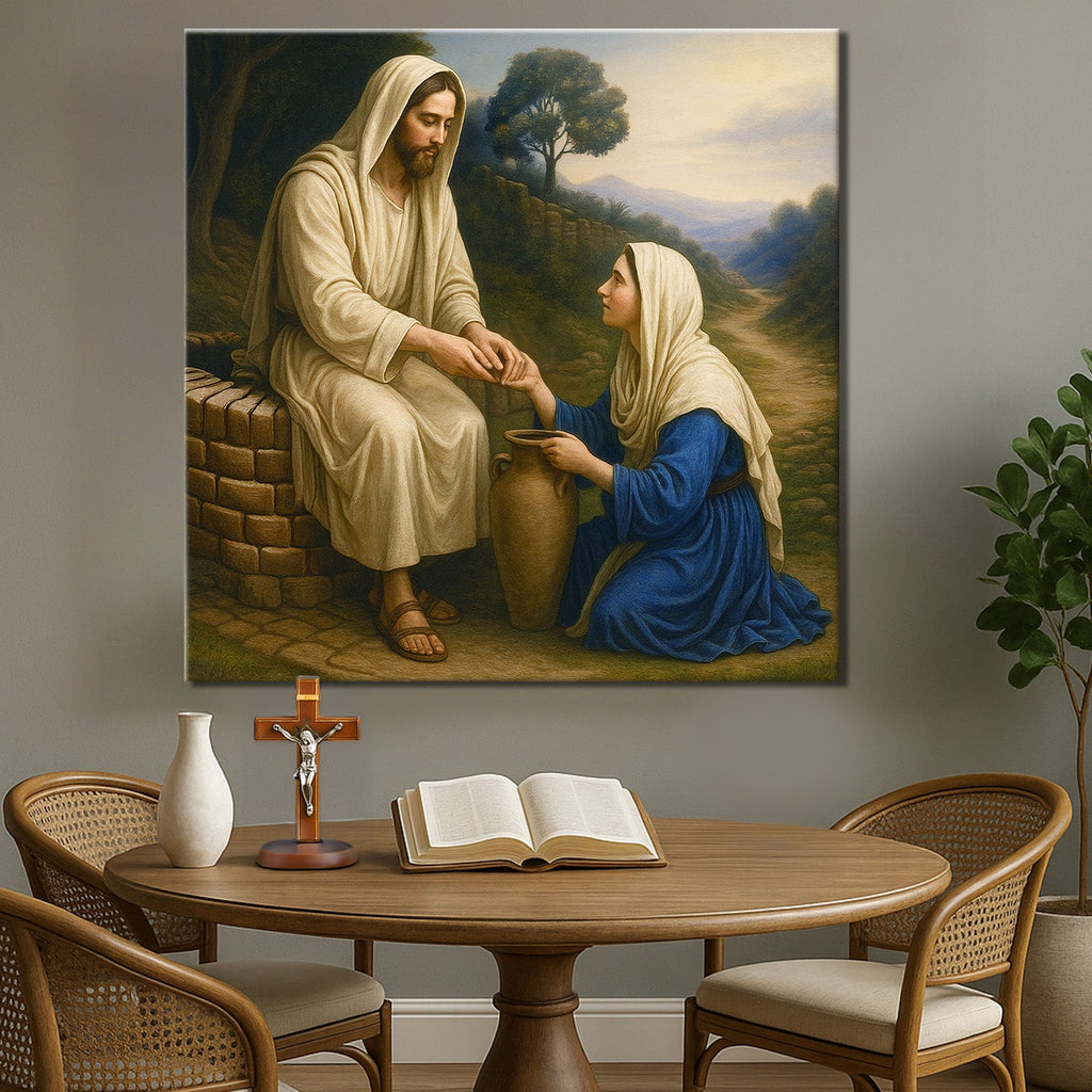 Samaritan at the Well Faith Wall Art
