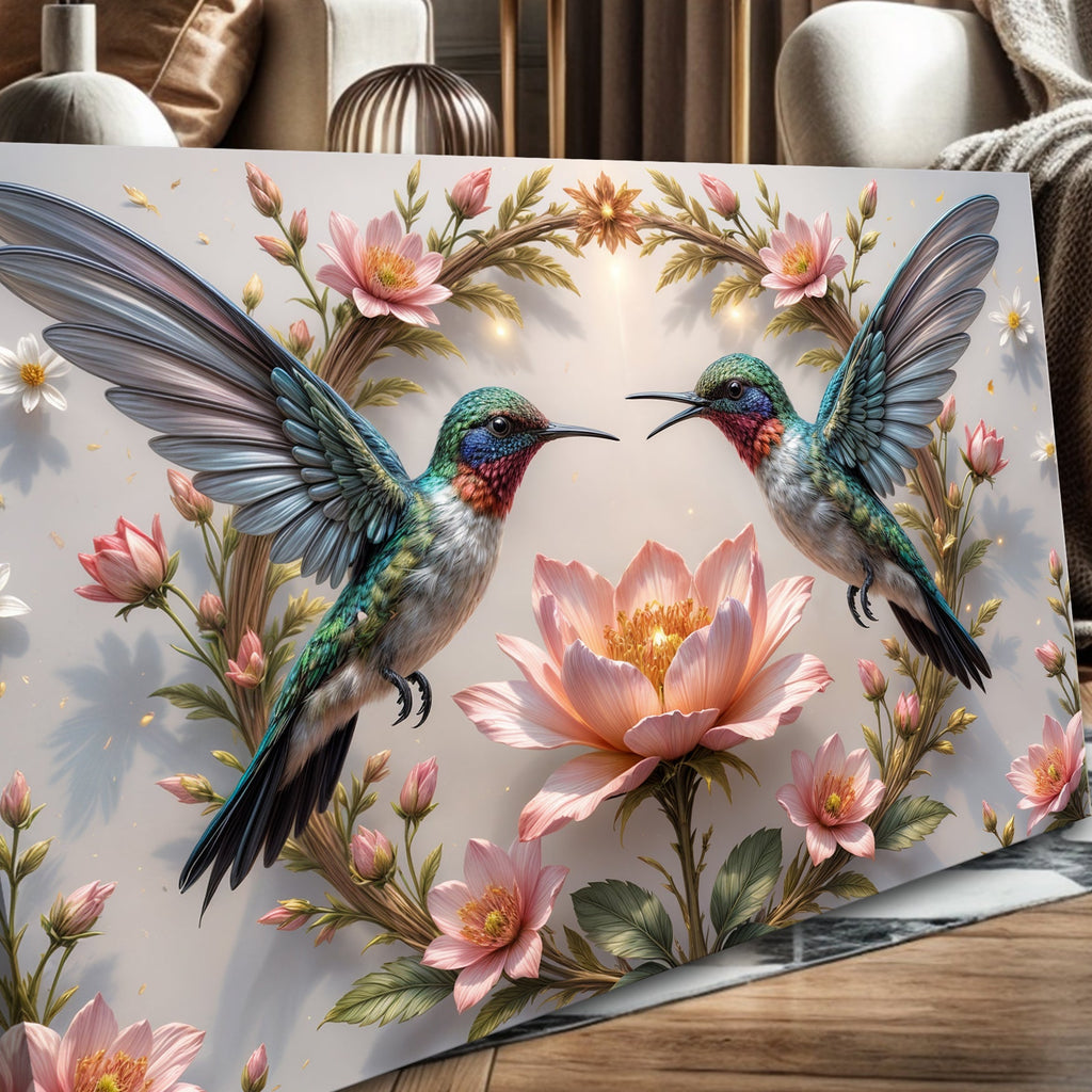 Hummingbirds Wall Art VI