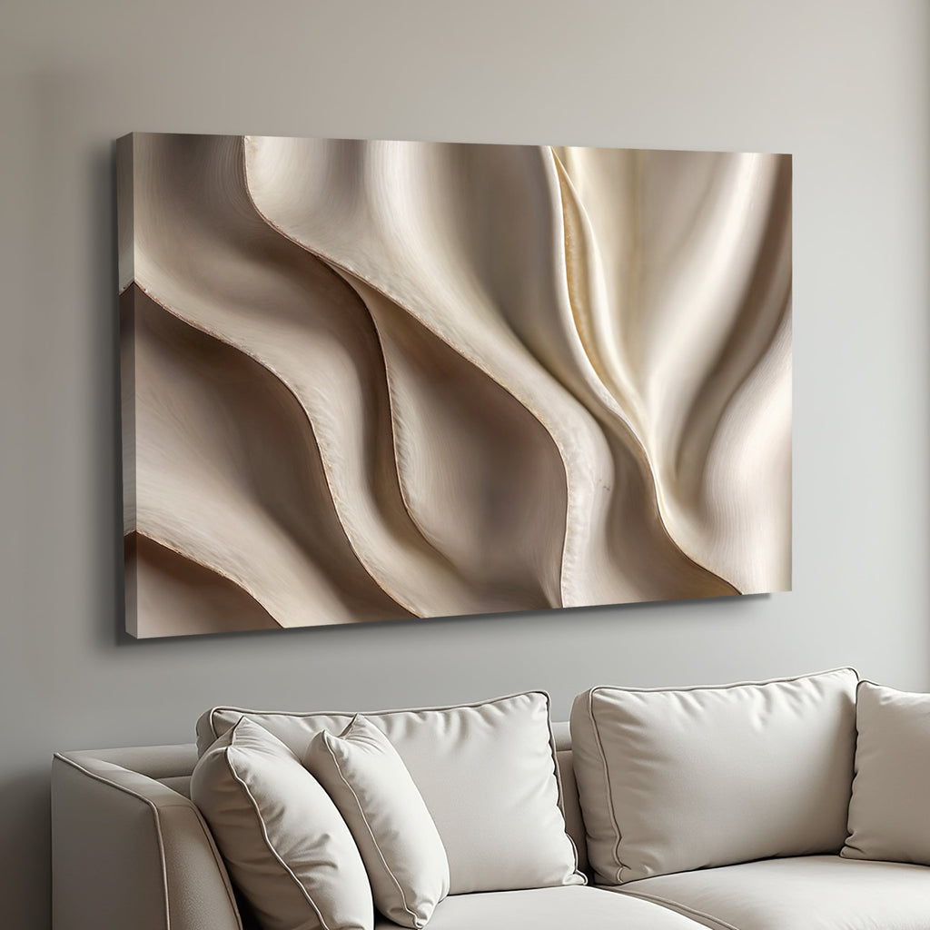 Beyond the Surface – Abstract Waves Wall Art