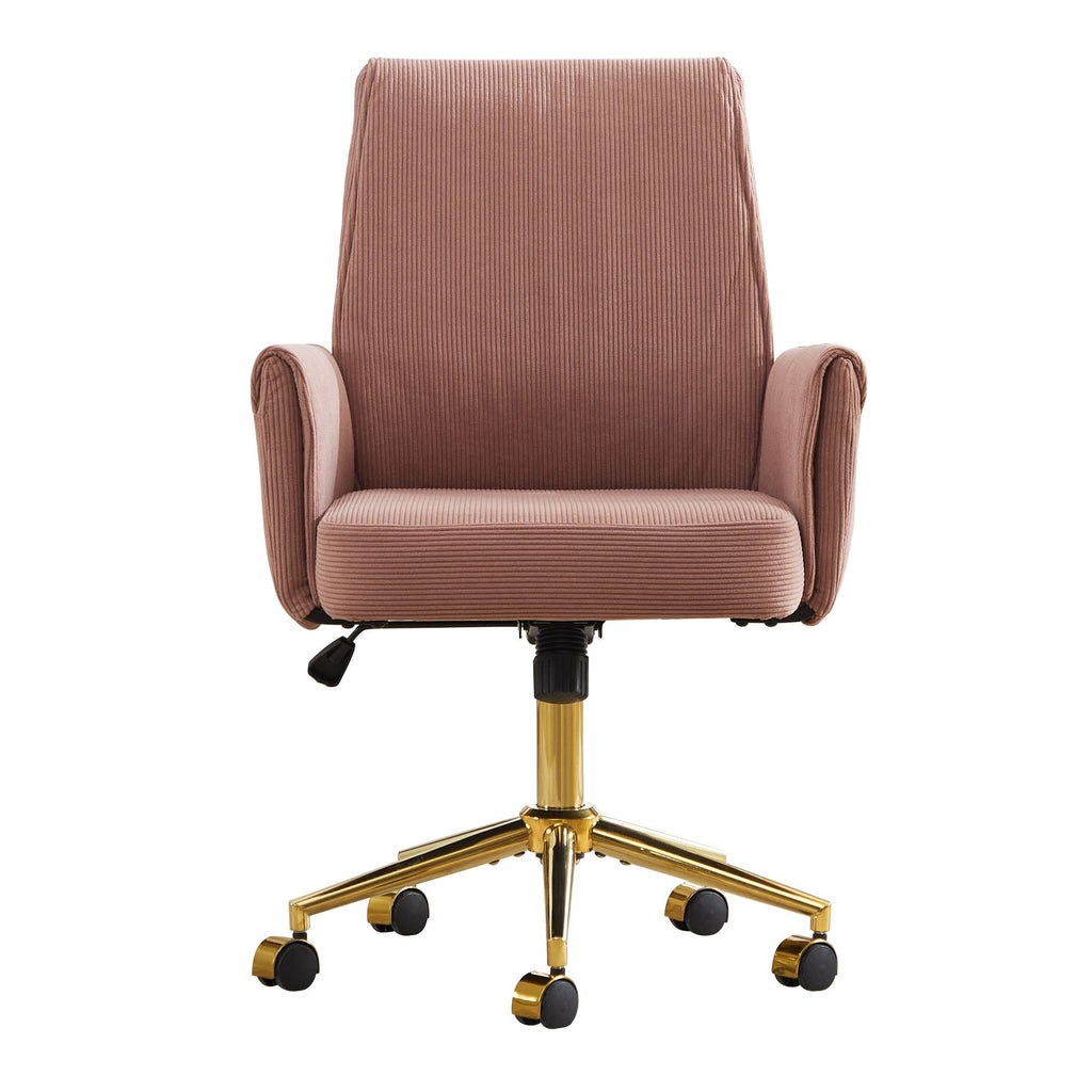 Ergonomic Mid Back Office Chair with Memory Foam Cushion - Multiple Colors
