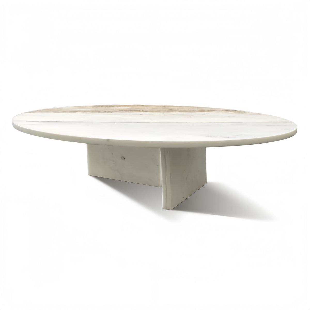 Luxury Coffee Table with Unique Veining - Natural Stone Design