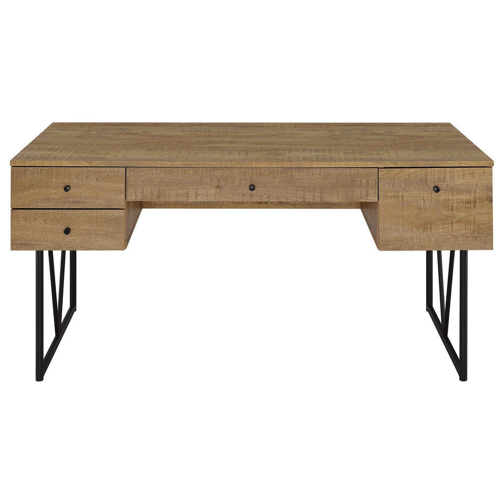 Analiese 63-inch 4-drawer Writing Desk Mango