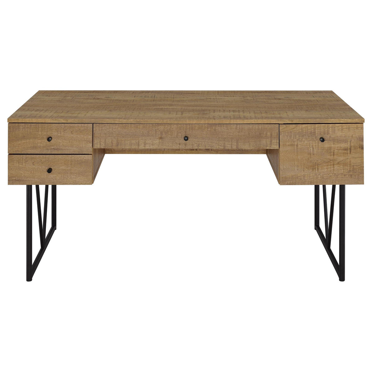 Analiese 63-inch 4-drawer Writing Desk Mango
