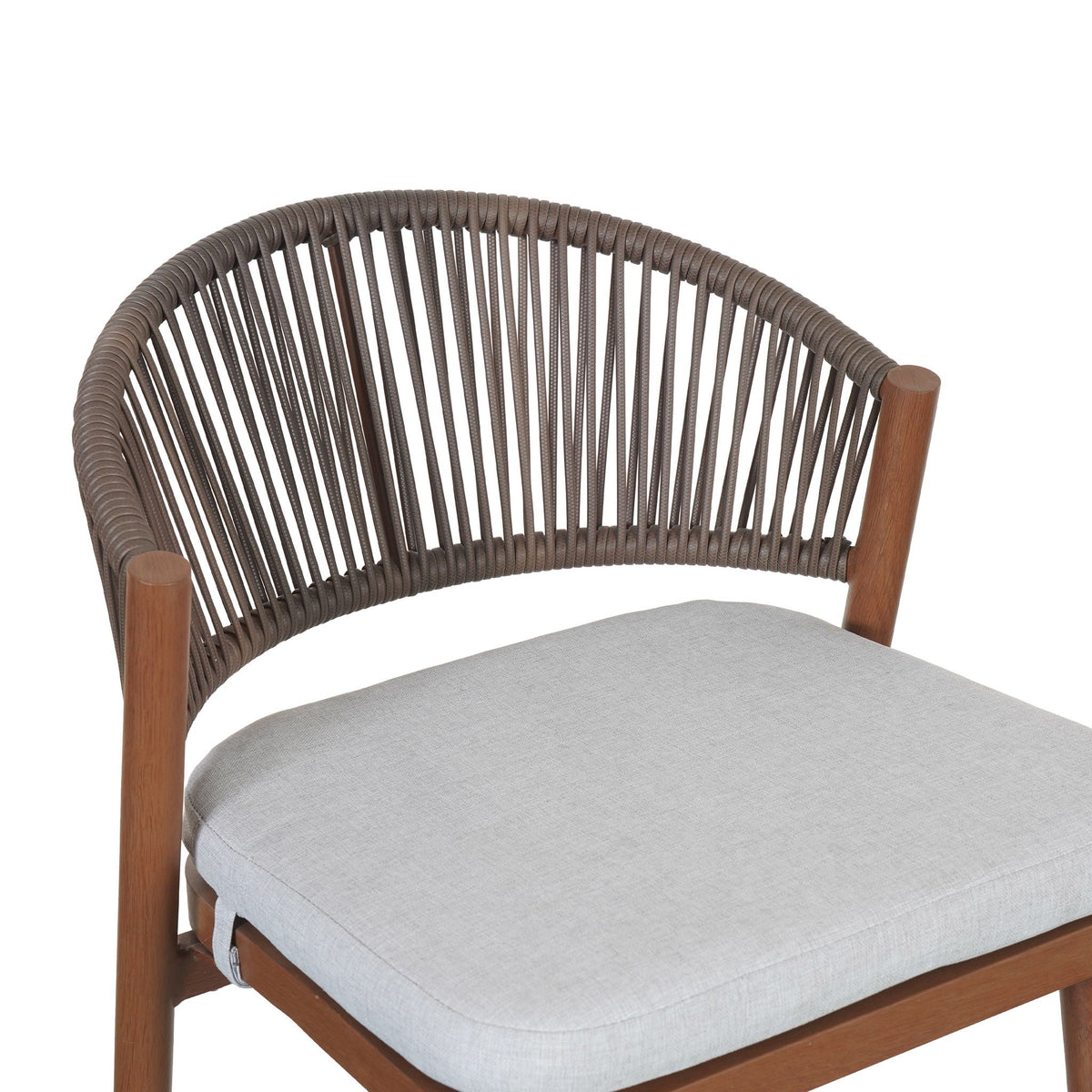 Outdoor Bar Height Metal Frame Counter Stools