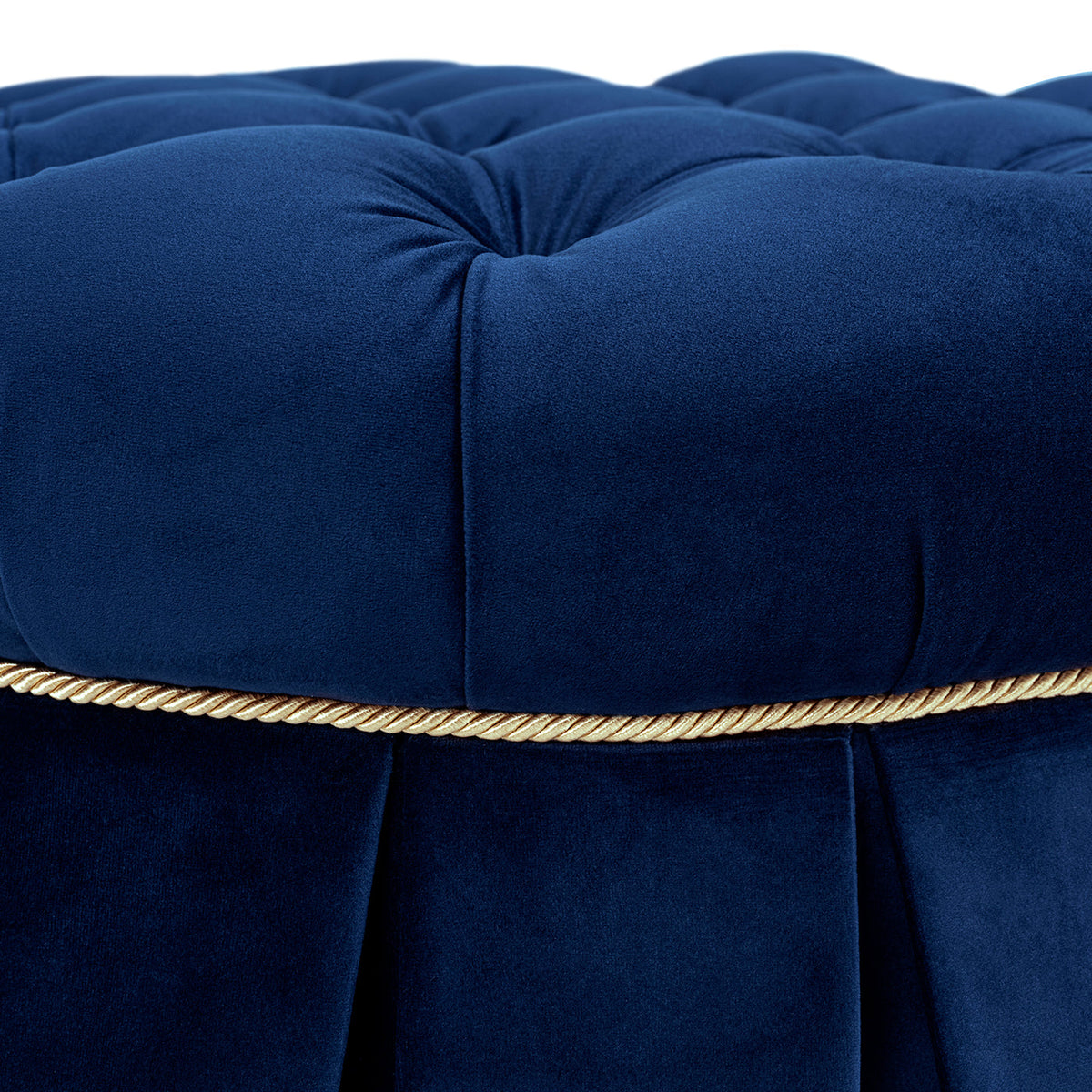 Roquefort 24.5" Dog Sofa Bed with Tufted Velvet Upholstery - Gray