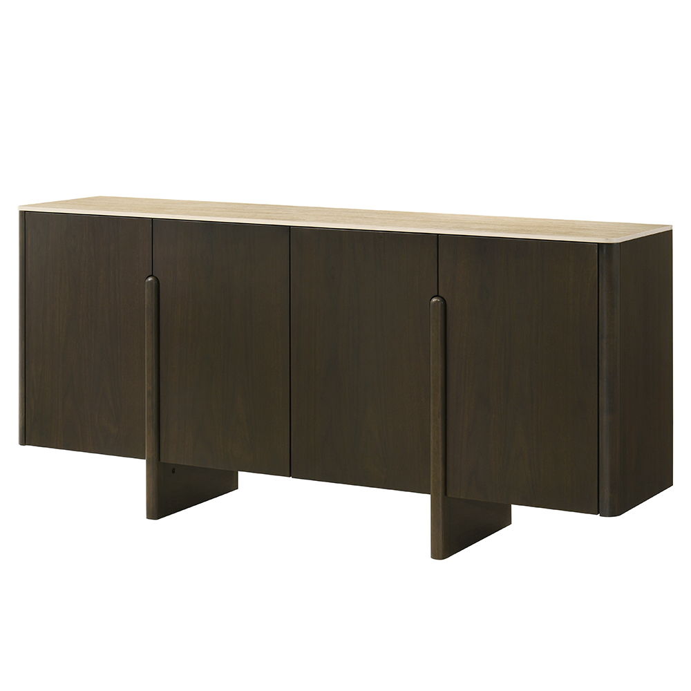 Davita - Server With Ceramic Top - Walnut