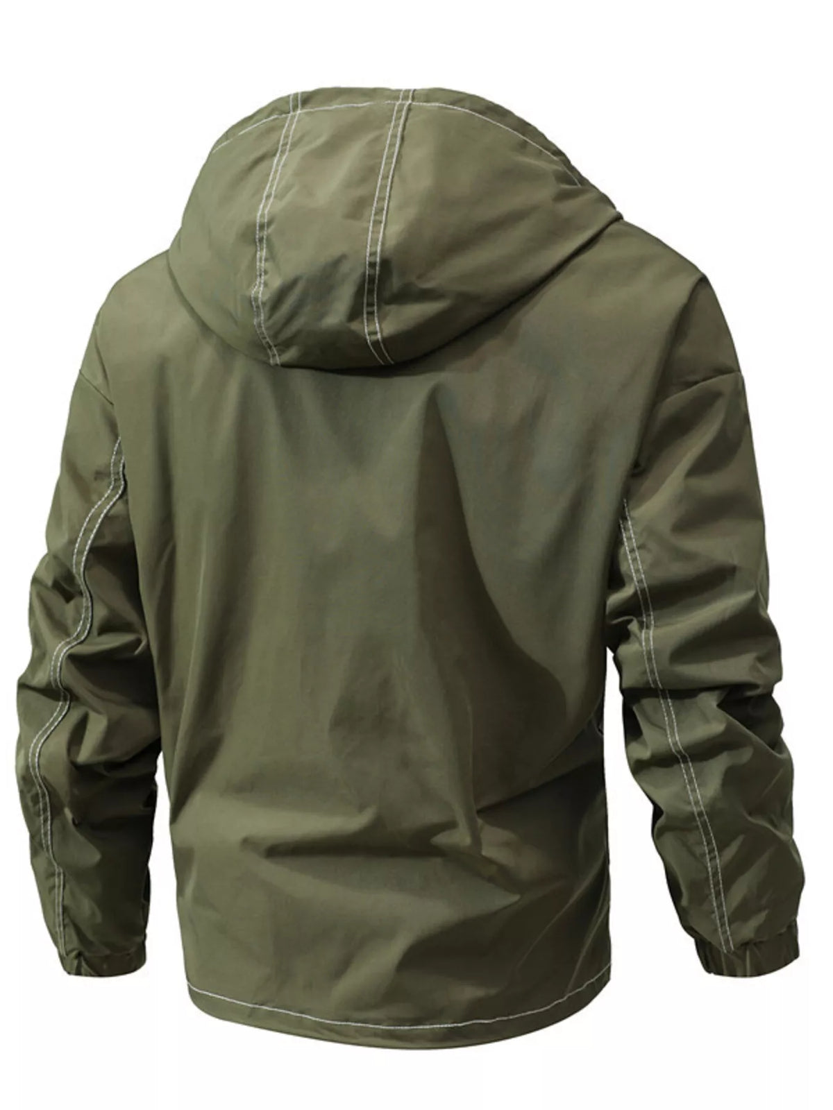 Men's Plus Size Hooded Windproof Outdoor Jacket