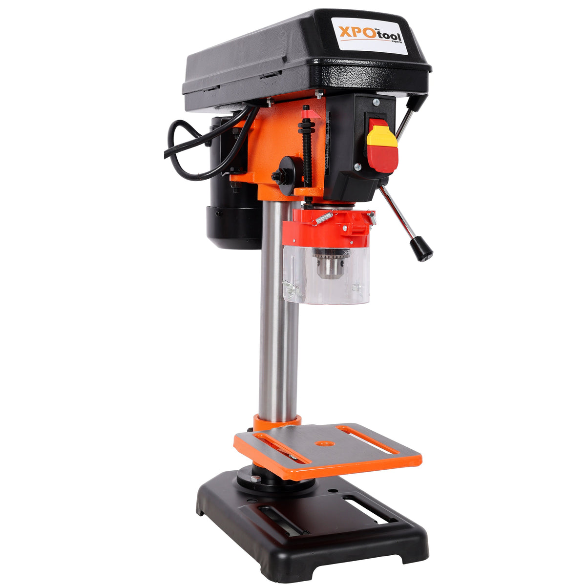8" Swing Benchtop Drill Press with Laser & Vise Clamp - Steel