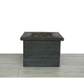 Fiber Reinforced Fire Pit Table with 40,000 BTU Output - Charcoal