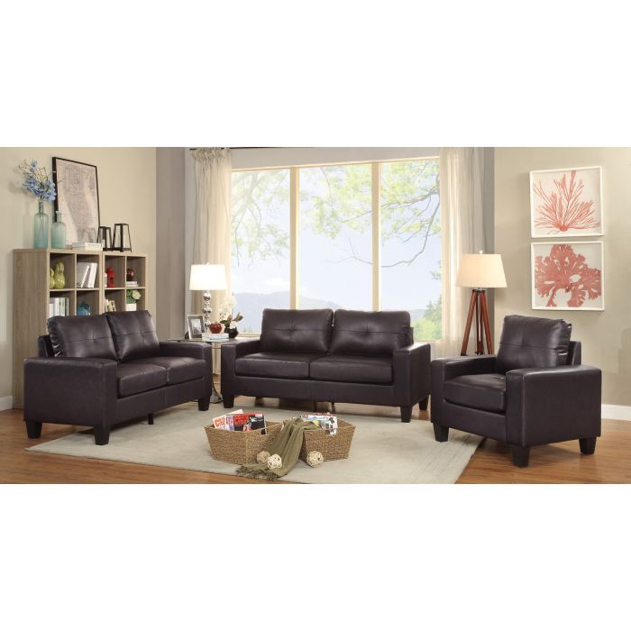 Track Arm Loveseat with Pocket Coil Comfort - Multiple Colors