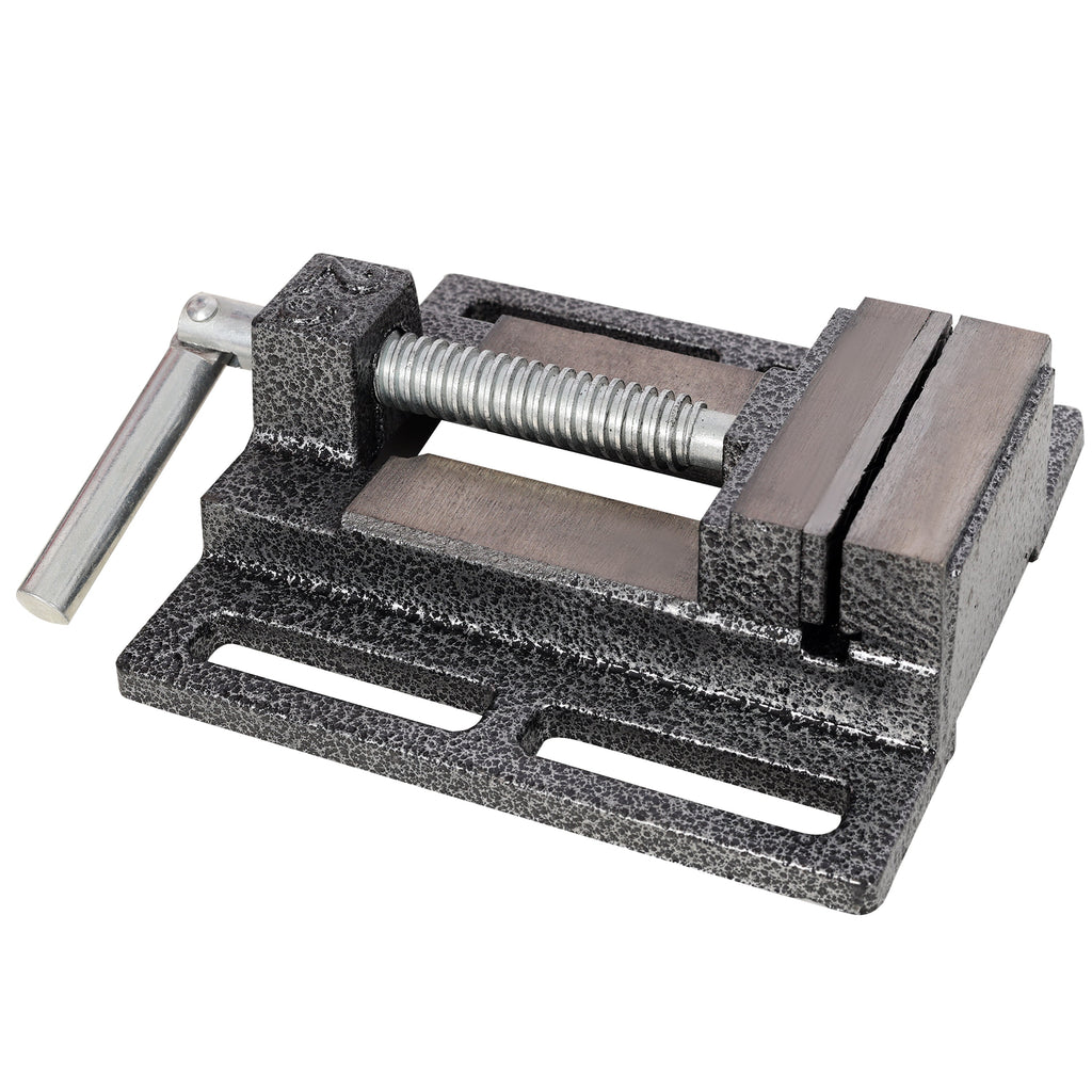 8" Swing Benchtop Drill Press with Laser & Vise Clamp - Steel