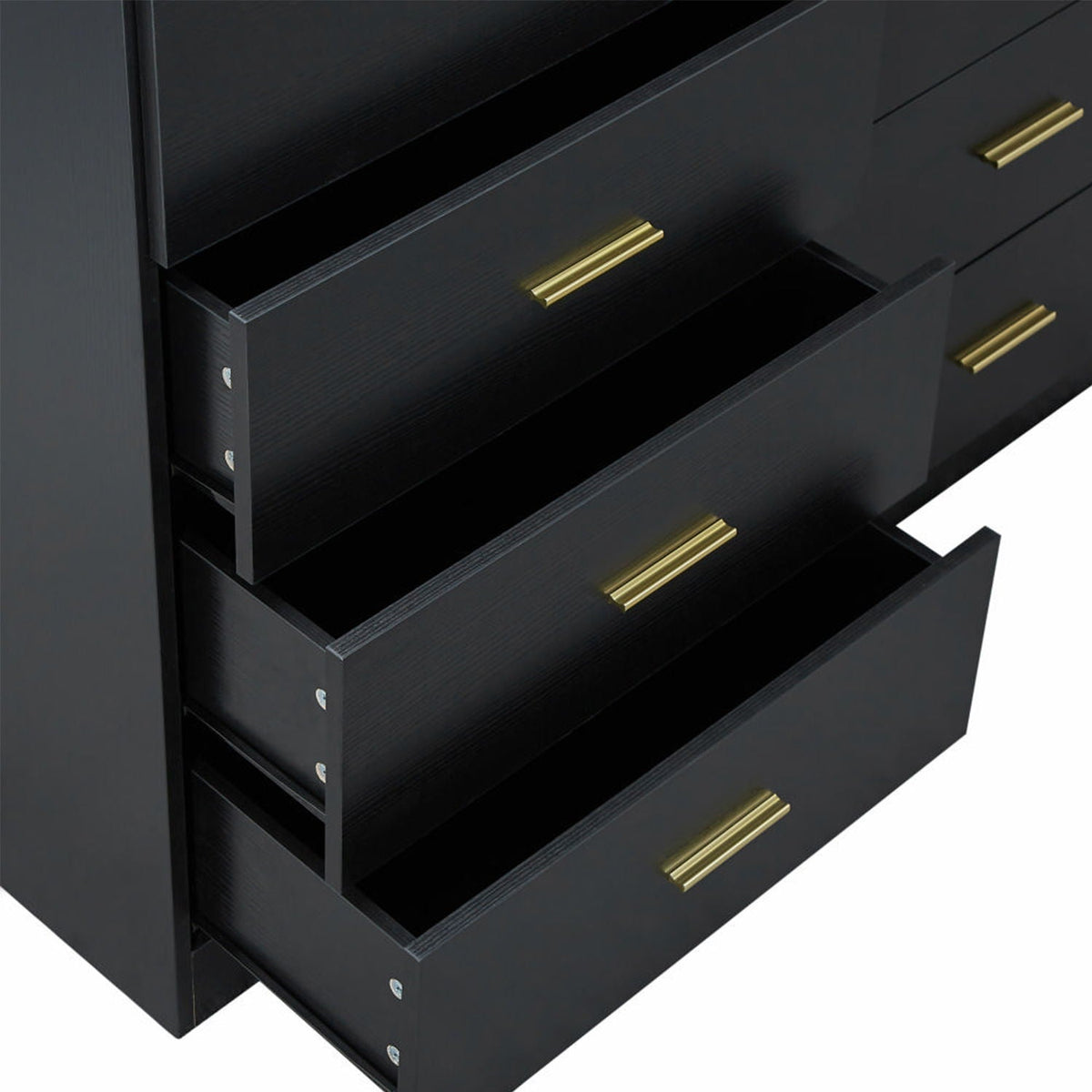 Modern Drawer Dresser with Ample Storage - Multiple Colors