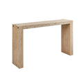Modern Design Console Table with Solid Wood Construction - Light or Dark Brown