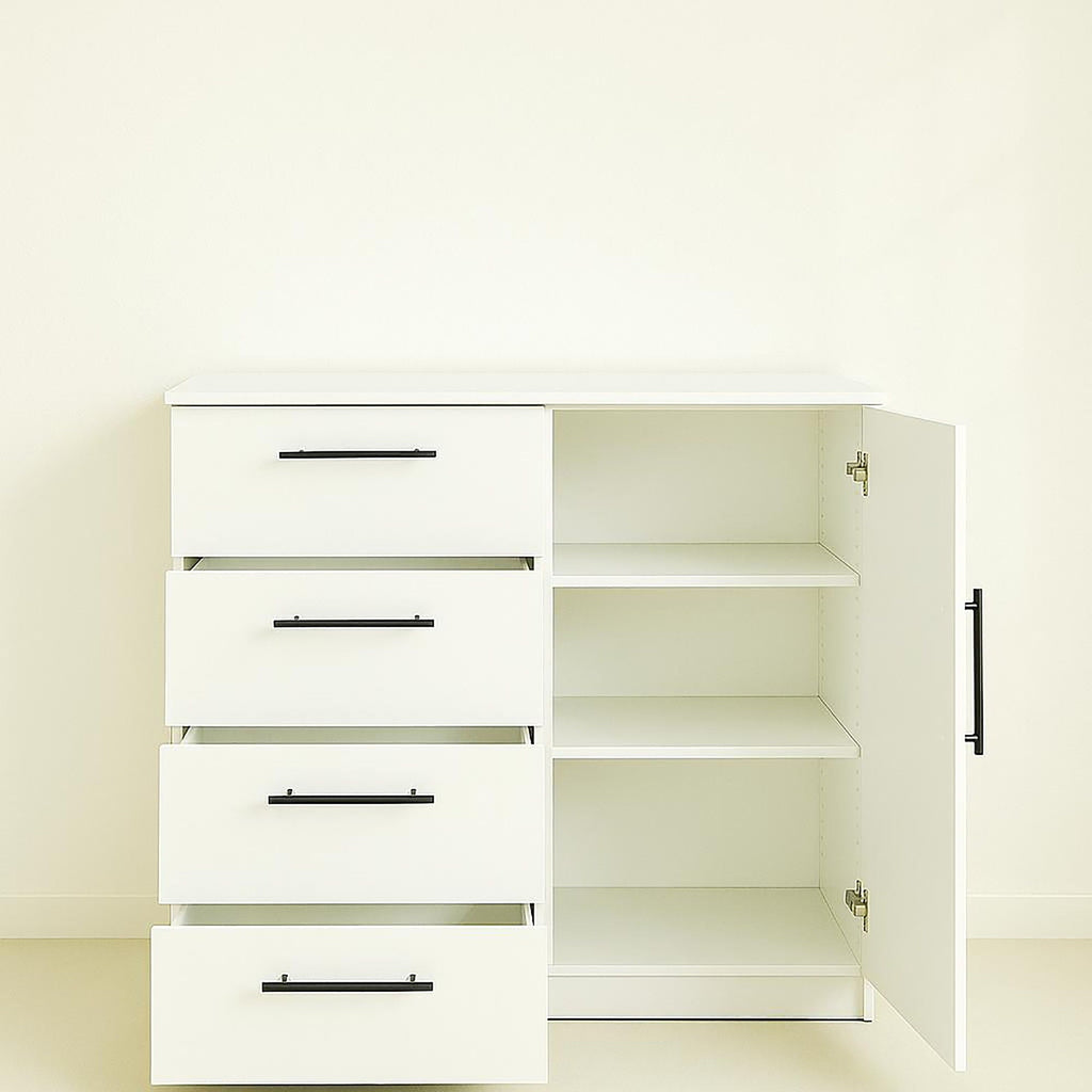 Robin Gentleman’s Chest with Extra Deep Storage - Dark Gray or White