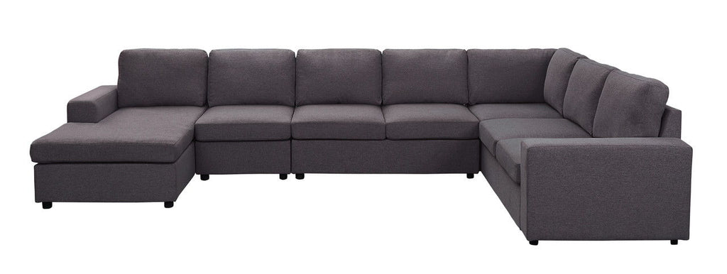 Tifton 7 Seat Reversible Modular Sectional Sofa Chaise