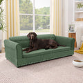 Oversized Pet Sofa with Elegant Modern Design – Olive Green, Beige, Dark Blue