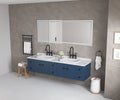 72" x 32" LED Bathroom Mirror with Front and Backlight - Anti-Fog Glass