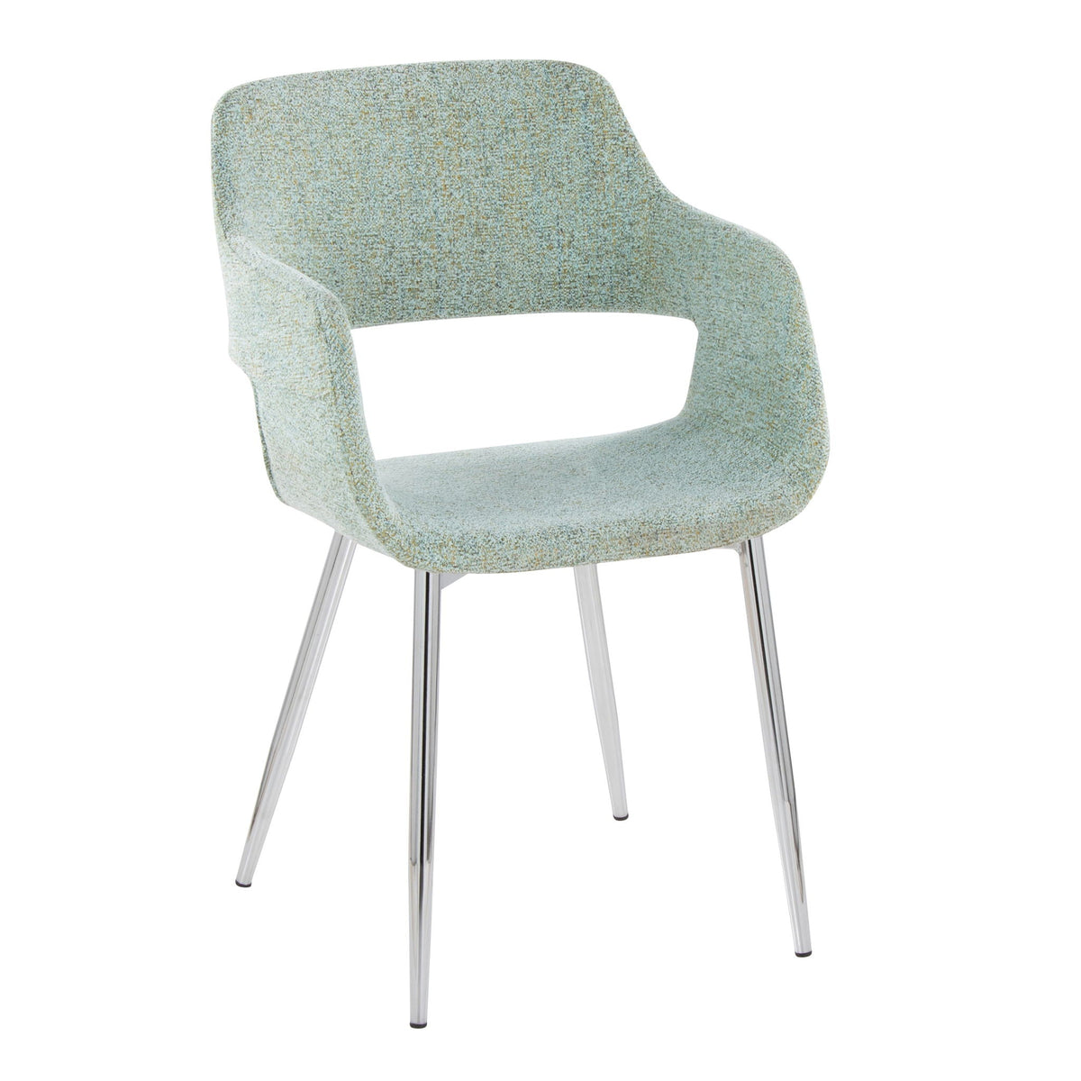 Contemporary Dining Chair Set with Metal Legs – Multiple Colors