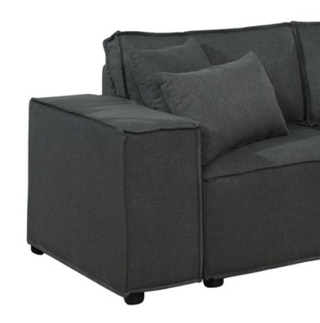 Melrose Modular Sectional Sofa With Ottoman