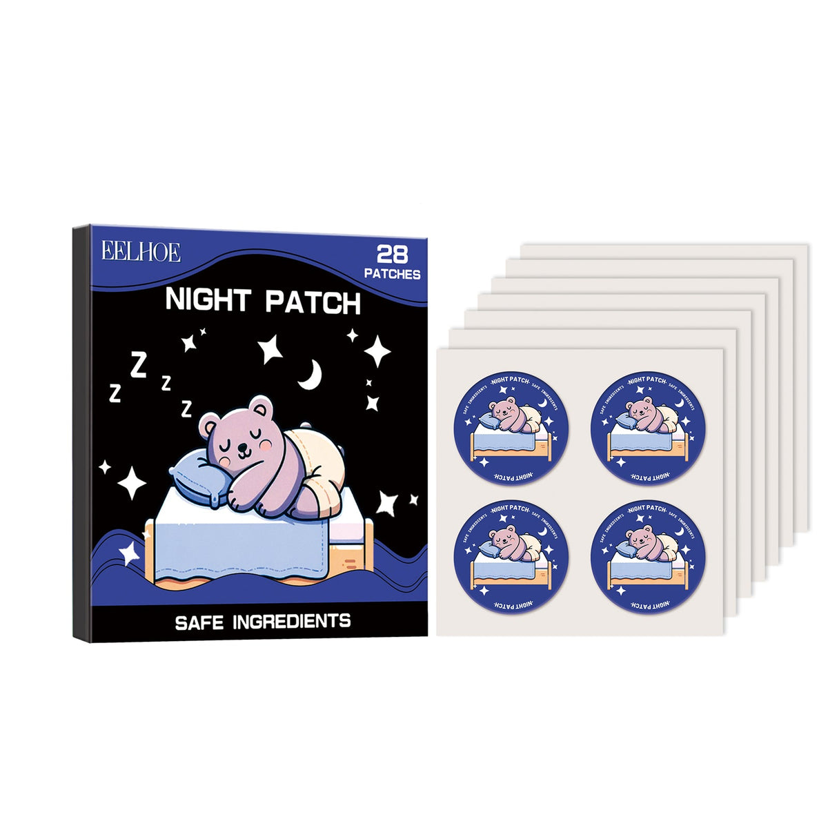 Night Patch, Relieve Muscle Tension And Body Fatigue To Help You Fall Asleep Quickly