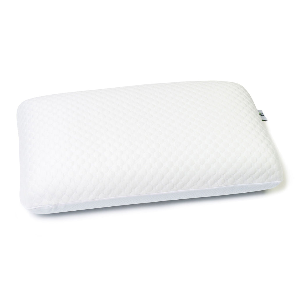 Gel Memory Foam Cooling Bed Pillow with Phase Change Technology - White