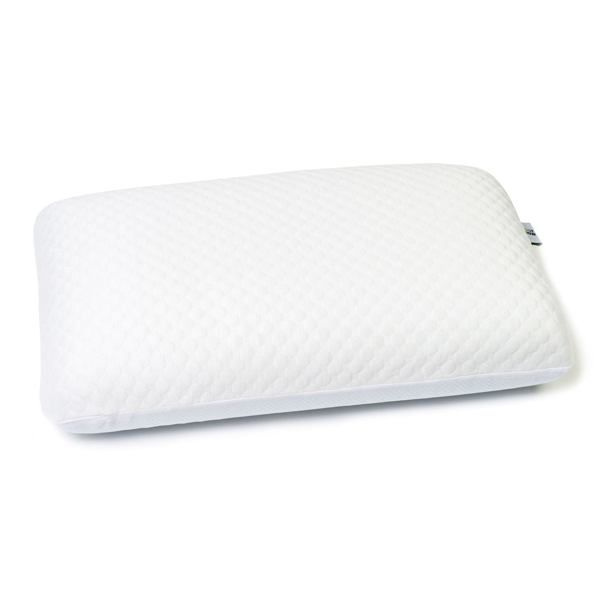 Gel Memory Foam Cooling Bed Pillow with Phase Change Technology - White