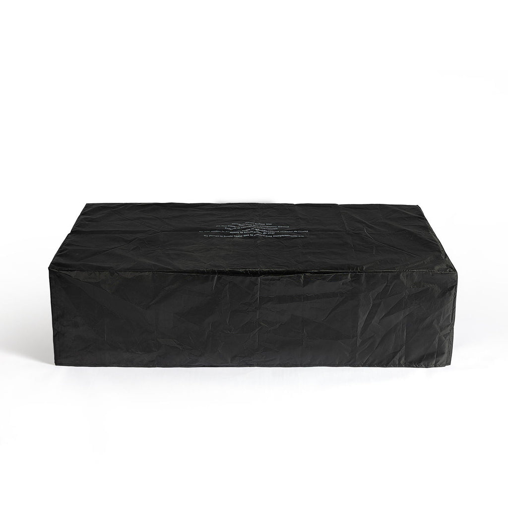 Charcoal Fire Pit Table with 50,000 BTU Output - Fiber Concrete