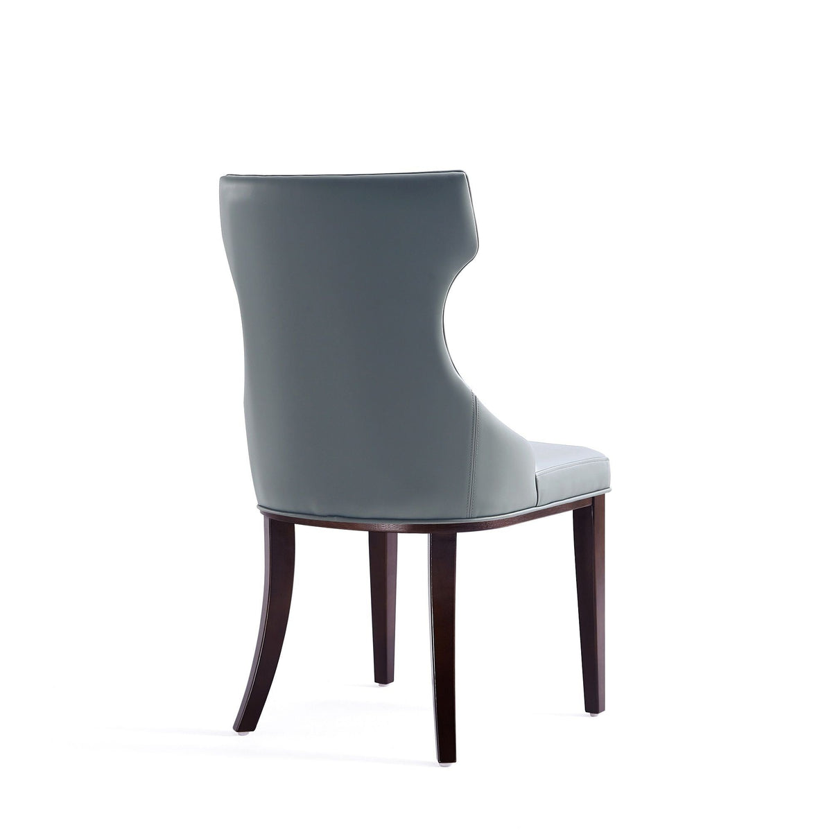 Reine Dining Chair Set of 2 with Solid Wood Frame and Classic Design - Multiple Colors