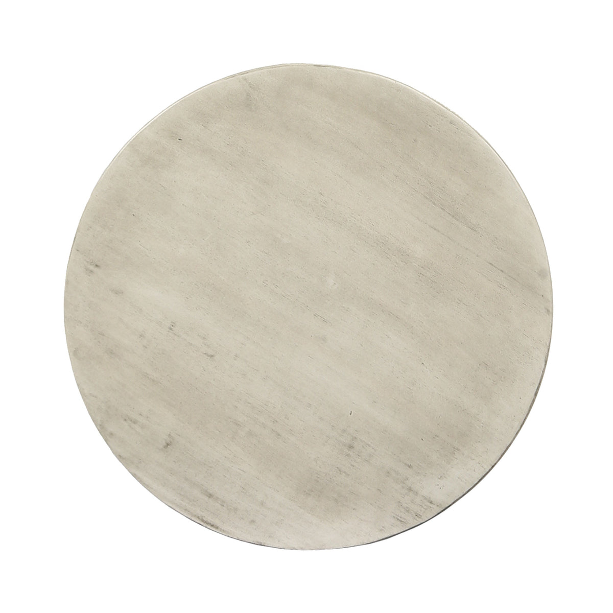 Acacia Wood Marina Side Table with Tripod Base - Gray or Light Gray