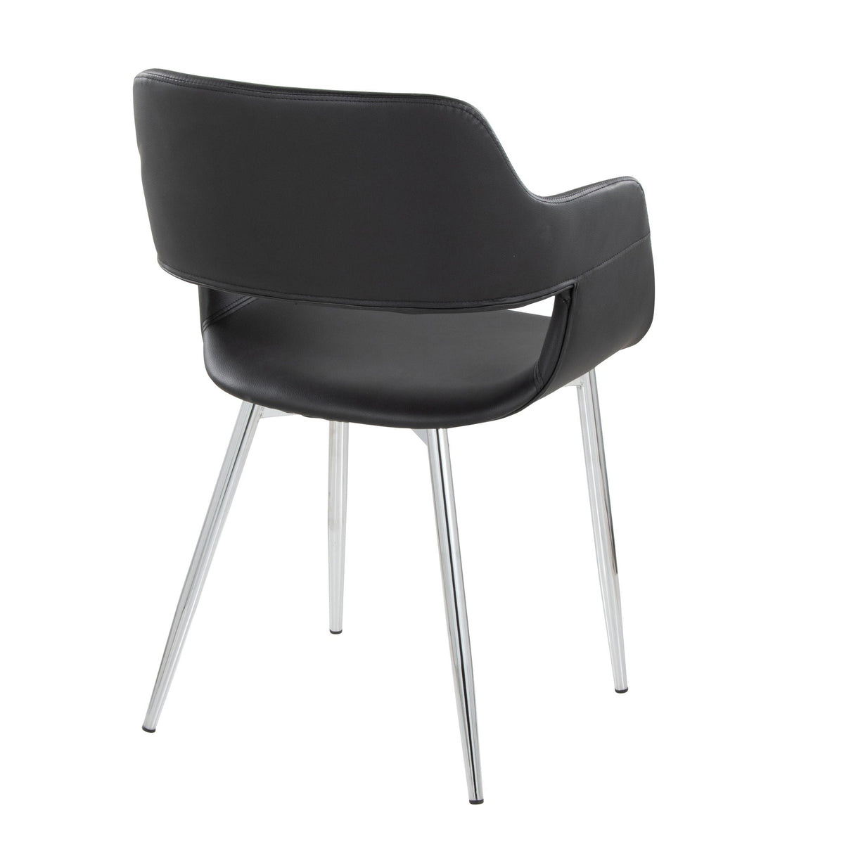 Contemporary Dining Chair Set with Metal Legs – Multiple Colors